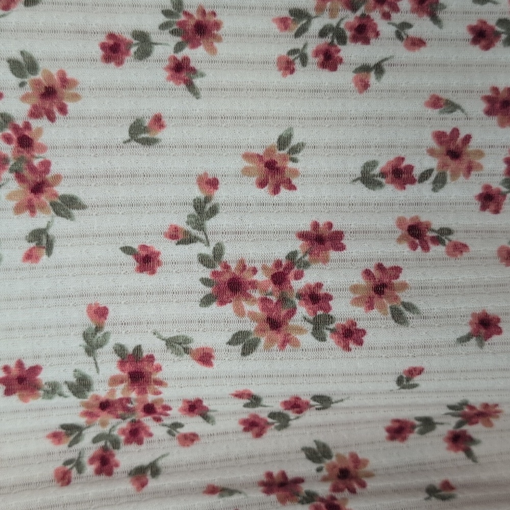 BiBi Floral Ruffle Sleeve Blouse - Picture 4 of 8
